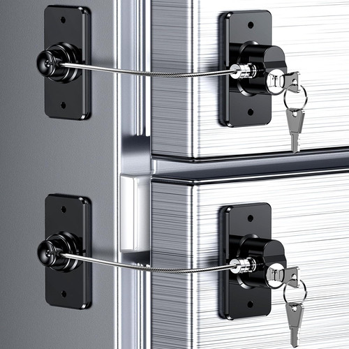 Pack refrigerator locks with - 2,