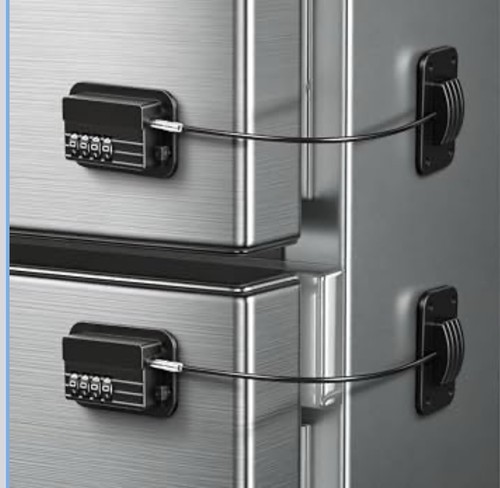 Pack refrigerator locks with - pack,
