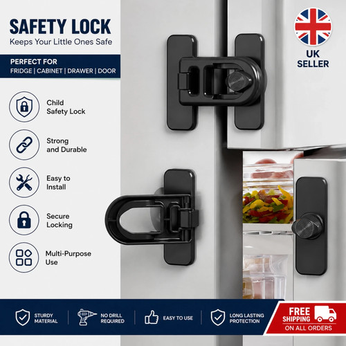 Fridge child safety lock - fridge,