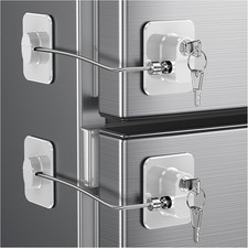 2 Pack Refrigerator Locks with