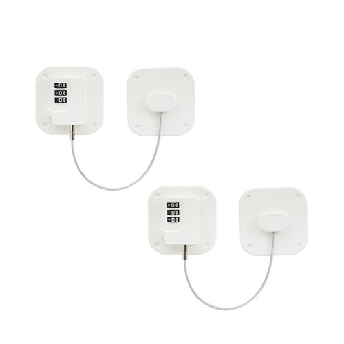 Pcs white password fridge - 2,