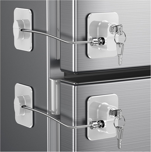 Pack refrigerator locks - 2, with