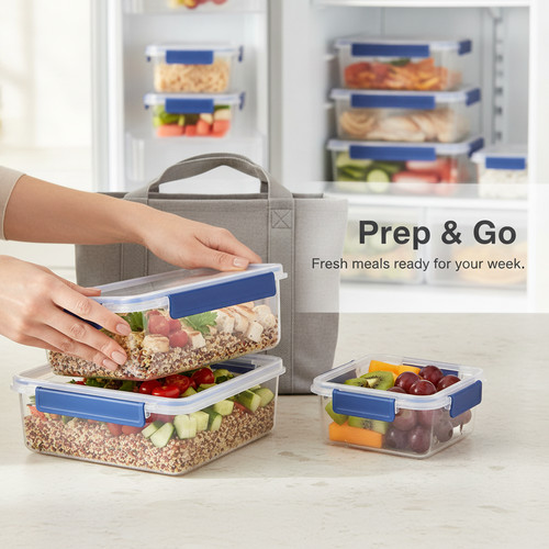 Plastic food box - food, with